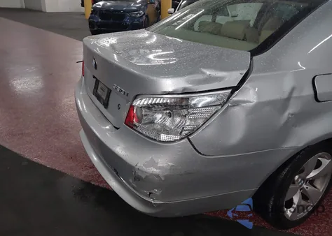 2007 BMW 530I from USA, damaged, VIN WBANE73527CM51735